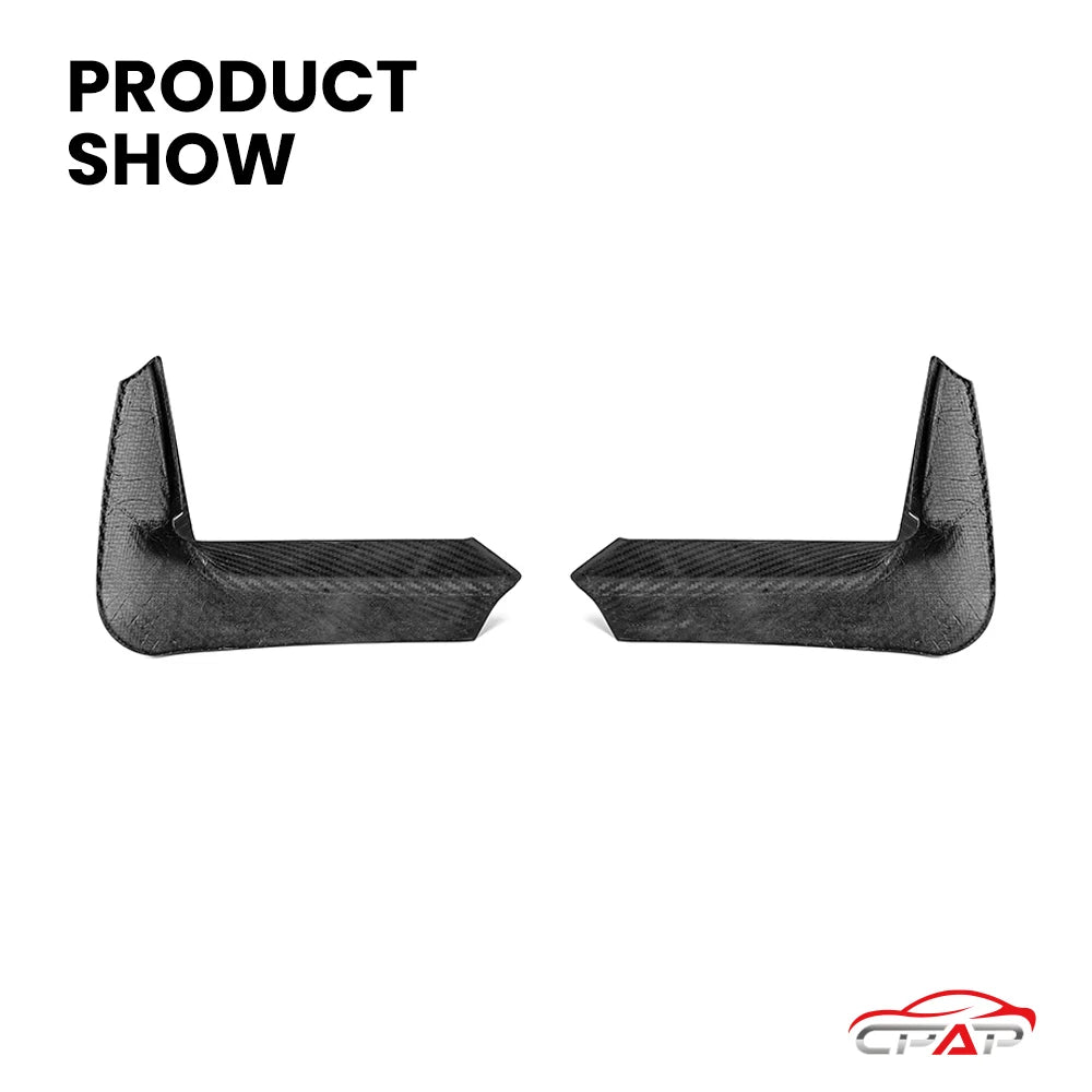 For BMW M3 F80 M4 F82 Real Dry Carbon Fiber Rear Splitter Bumper