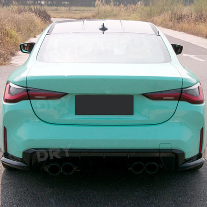 For BMW G80 M3 G82 G83 Rear Bumper Diffuser Lip Spoiler M4 2021