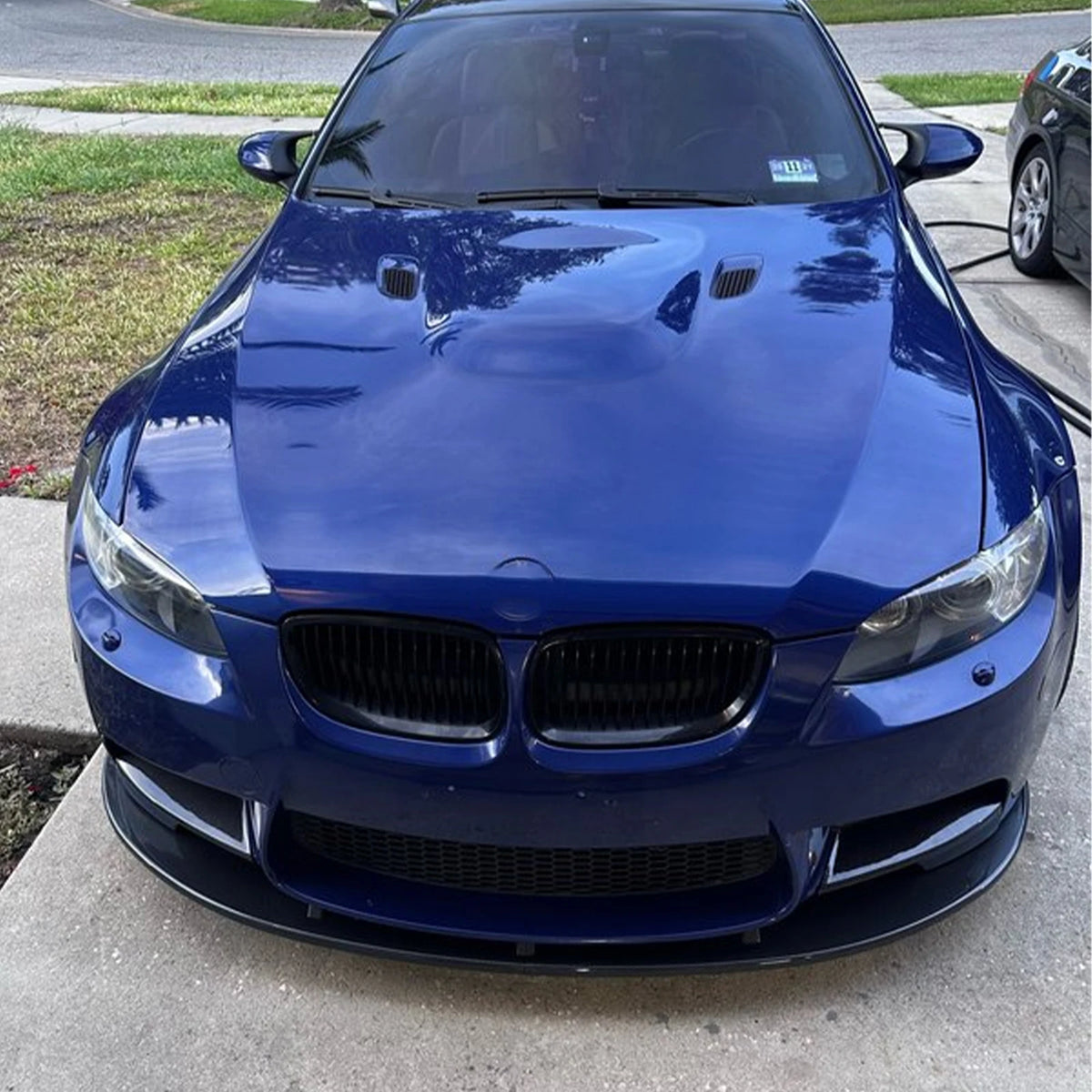 For BMW E90 E92 E93 M3 Front Bumper Lip Splitter Spoiler