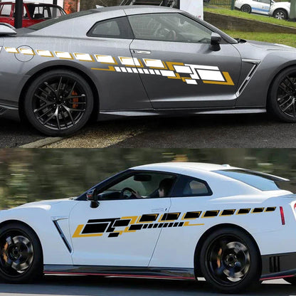Body Side Strips Sticker Vinyl Long Strip Door Decal
