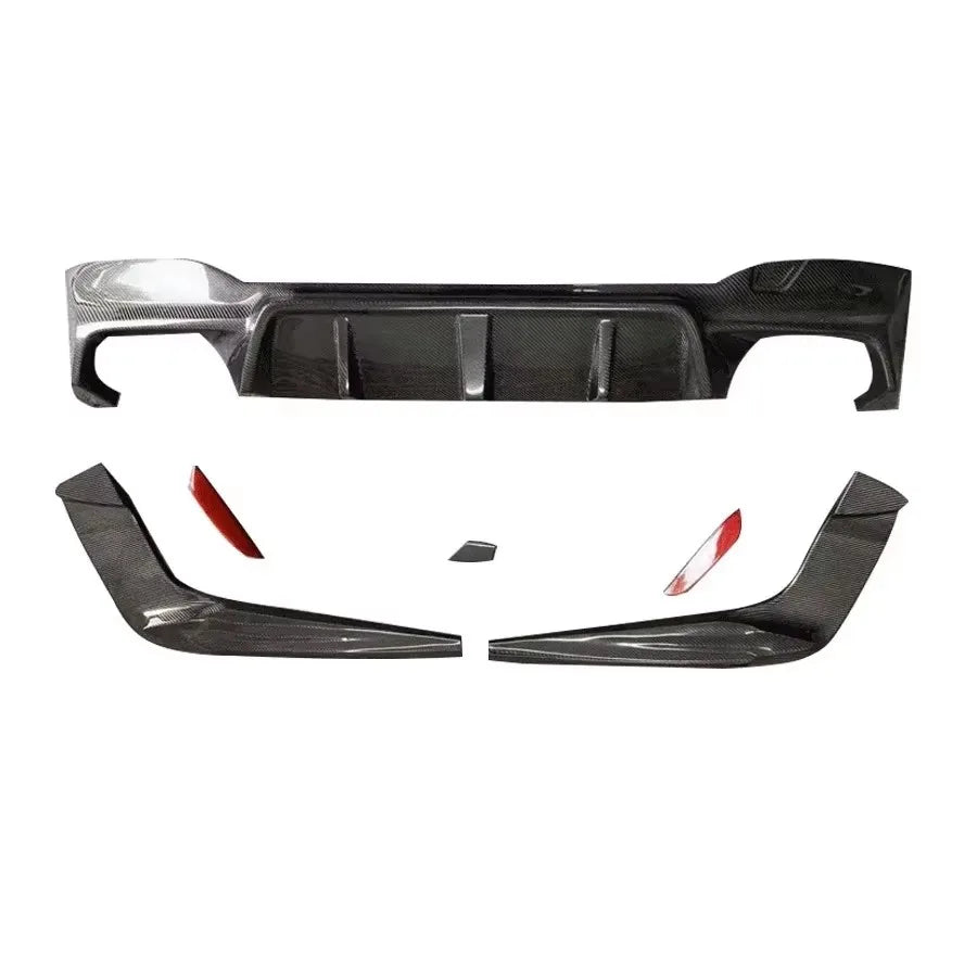 For BMW 5 Series M5 F90 G30 G38 Carbon Fiber Back Lip Rear