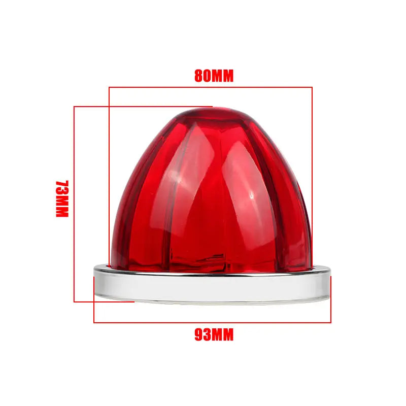 12V 24V Inch Watermelon Cab Roof Clearance Side Marker