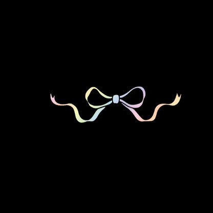 Bow Stickers Window Coquette Trendy Bumper Sticker External