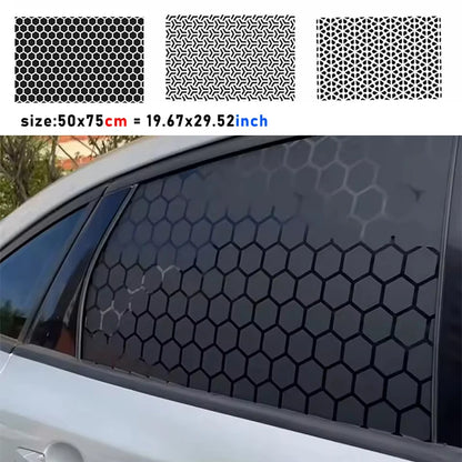 For Triangular Window Decoration Vinyl Sticker Side Window