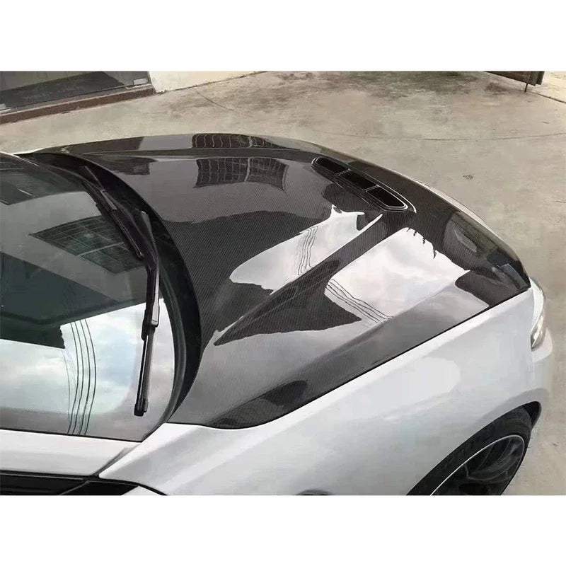 For BMW M2 F87 M2C Carbon Fiber Hood Engine Cover Headliner P