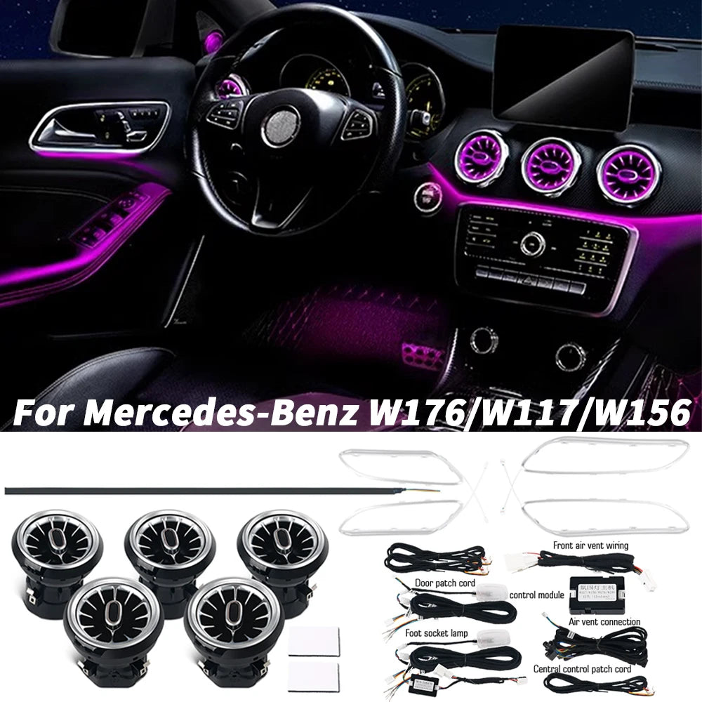 For Mercedes Benz W117 W156 W176 Turbine Nozzle Air Vent 12