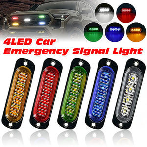 12V 24V Truck 4LED Side Marker Brightness Running Indicator