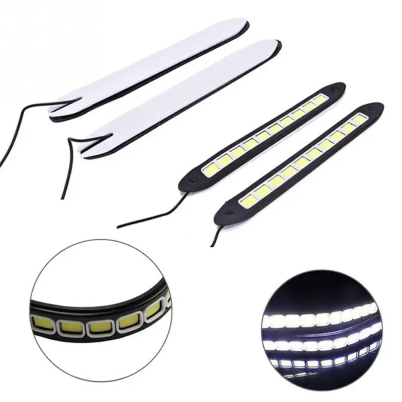 Strip Shape Cob Bendable Daytime Running Waterproof Flexible Drl