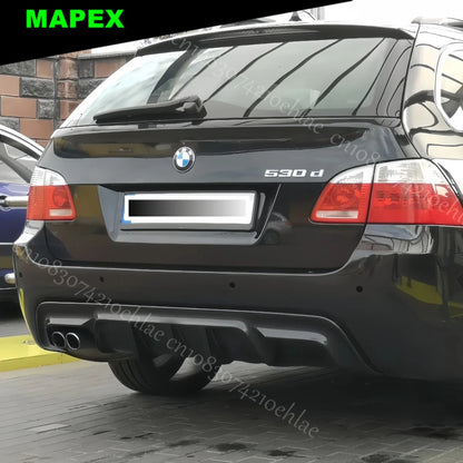 For BMW 5 Series E60 E61 Mp Rear Bumper Splitter Diffuser M Pack