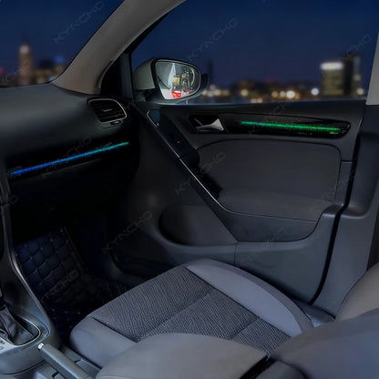For Volkswagen Golf 6 Symphony 64 Colors Ambient Flowing Neon
