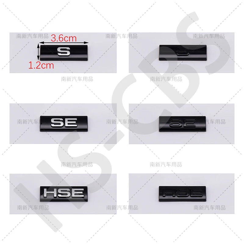 For Range Rover Velar Defender P250 Rear Trunk Emblem Interior