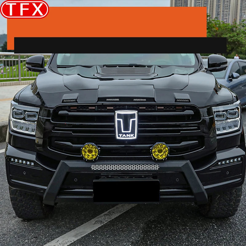 For Gwm Tank 500 Great Wall 2022-2024 Front Grille Logo Retrofit