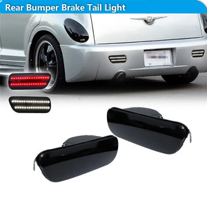 For Chrysler Pt Cruiser Red LED Rear Bumper Reflector Tail Brake