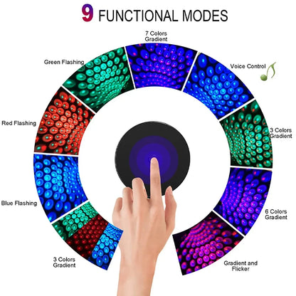 Multicolor Projection MINI USB Star Night Roof Galaxy Interior