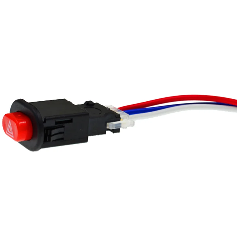 Motorcycle Hazard Switch Double Warning Flasher Emergency Signal