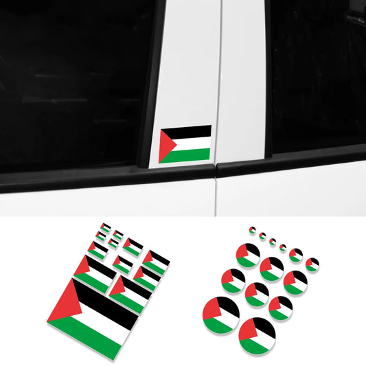 Palestine Alestine Flag Sticker Tuning Decors On Bumper Rear