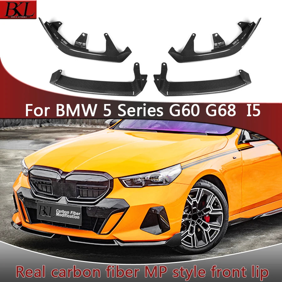 For BMW 5 Series G60 G68 2024-in I5 Mp Dry Carbon Fiber Front