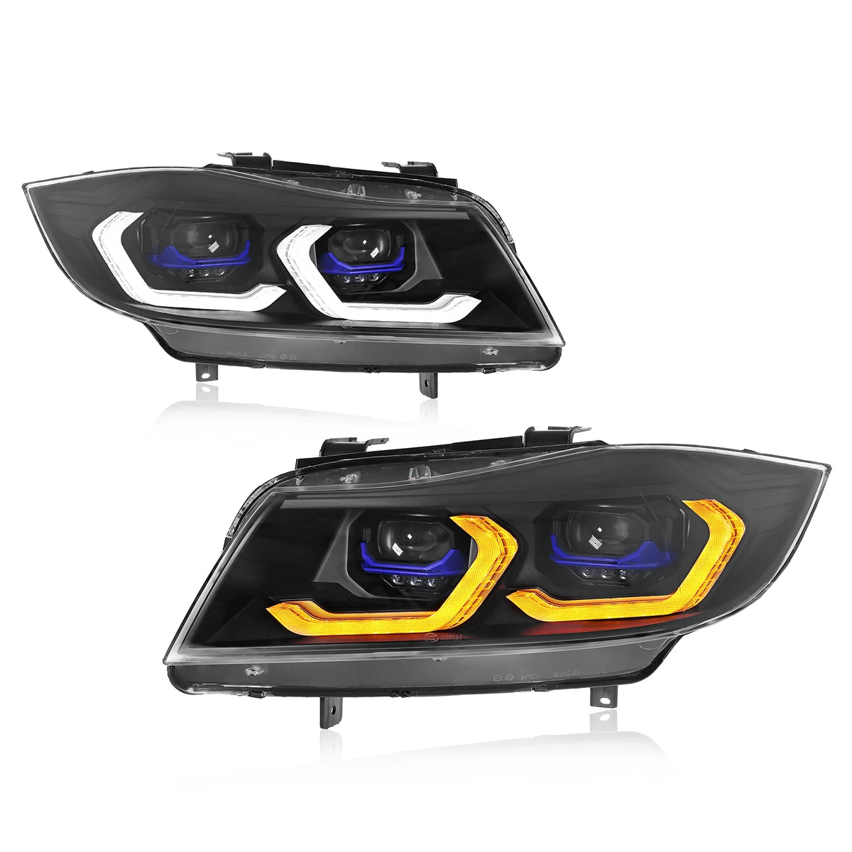For BMW E90 2005-2012 LED Headlight Emark Upgrade Bright