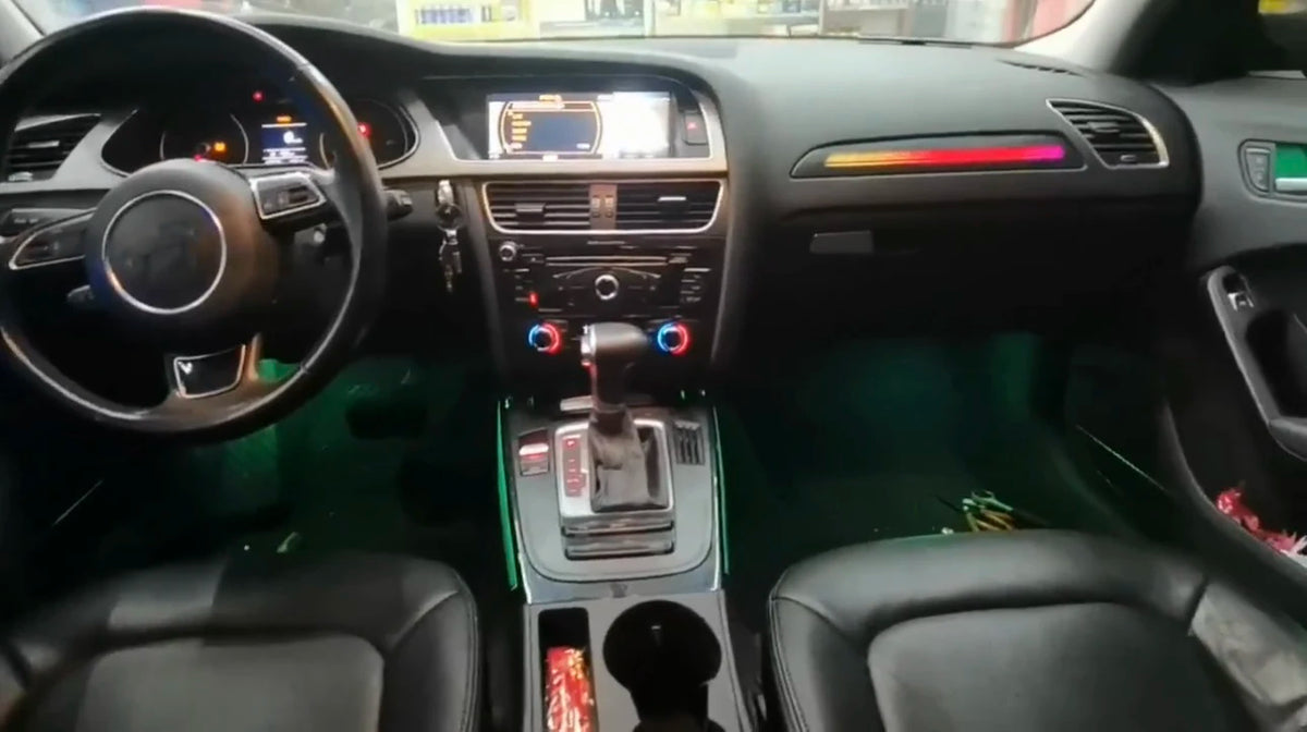 For Audi A4 S4 B8 2009-2016 21-color Dashboard Ambient Door
