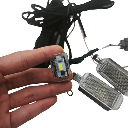 For Audi A3 8V 2013-2016 LED 1SET Footwell Foot Wire Harness