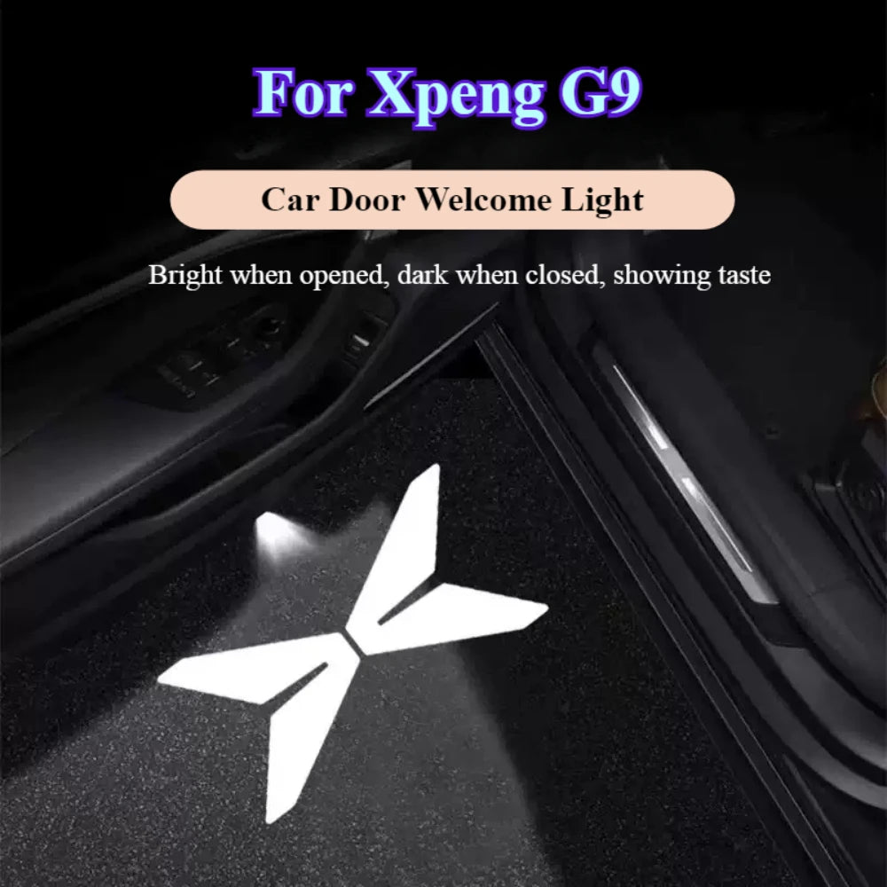 For Xpeng G9 2022 2023 2024 2PCS Logo Laser Projector Welcome