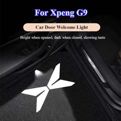 For Xpeng G9 2022 2023 2024 2PCS Logo Laser Projector Welcome