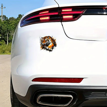 For Motorcycles Fierce Tiger Vinyl Decal Waterproof Sticker Cars