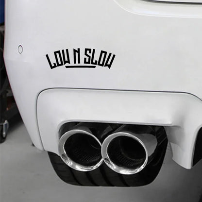 For Window Body Bumper Door Diy Low N Slow Personalized Stickers