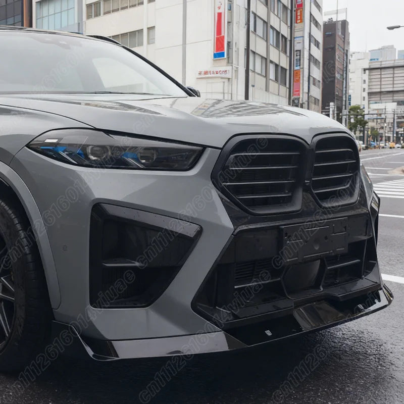 For BMW X5M F95 X6M F96 Lci Facelift Front Bumper Lower Splitter
