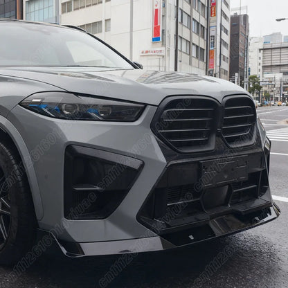 For BMW X5M F95 X6M F96 Lci Facelift Front Bumper Lower Splitter