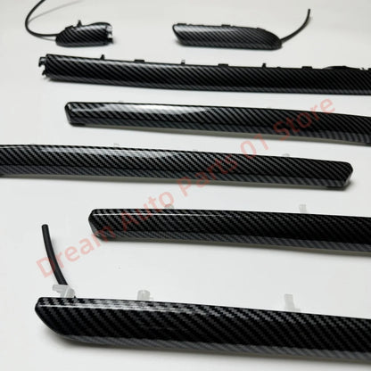 For Audi A3 S3 Carbon Fiber Ambient Color Interior Lighting