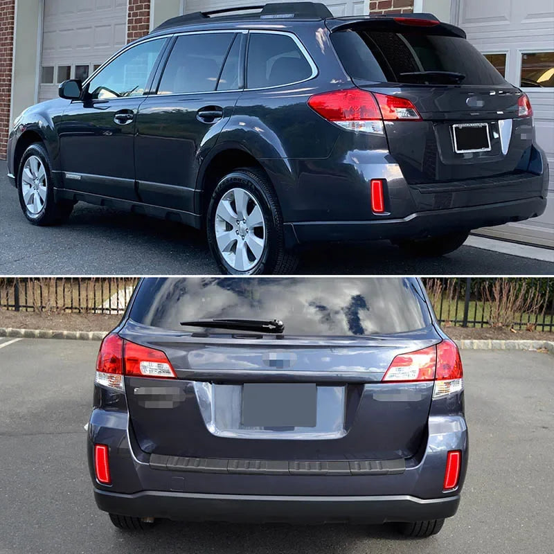 For Subaru Outback 2010 2011 2012 2013 2014 Red Rear Bumper