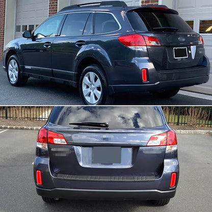 For Subaru Outback 2010 2011 2012 2013 2014 Red Rear Bumper