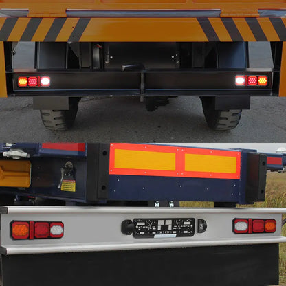 For Trailer 3.5 Inch Square Truck Tail 12V 24V Van Bus