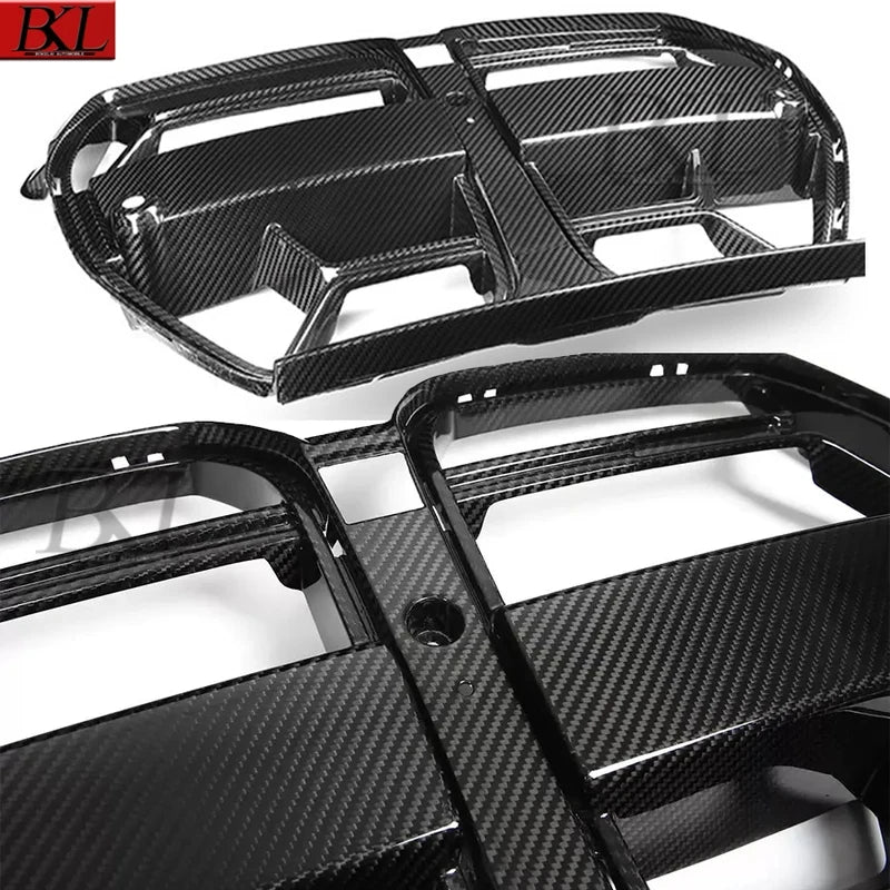 For BMW M3 G80 M4 G82 G83 Dry Carbon Fiber Grille Csl Racing