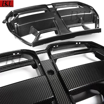 For BMW M3 G80 M4 G82 G83 Dry Carbon Fiber Grille Csl Racing