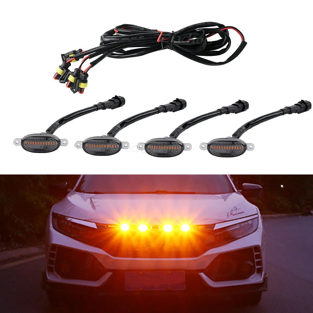 For Peugeot Toyota Ford Mitsubishi Nissan Front Grille Running