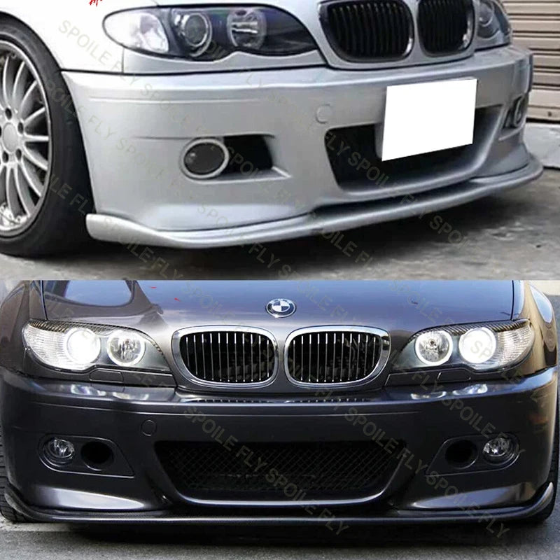 For BMW 3 Series E46 M3 1998 2005 Hm Type Front Bumper Lip Chin