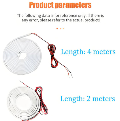 Trunk Lighting Dynamic Flowing Flexible Strip Scanning