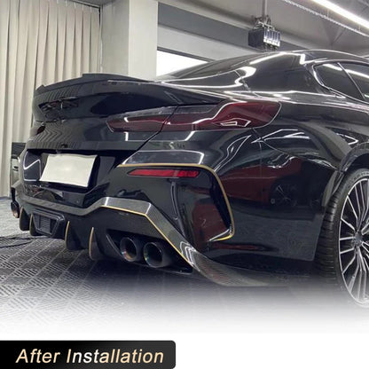 For BMW 8 Series G16 M Rear Bumper Diffuser Lip Spoiler Sport