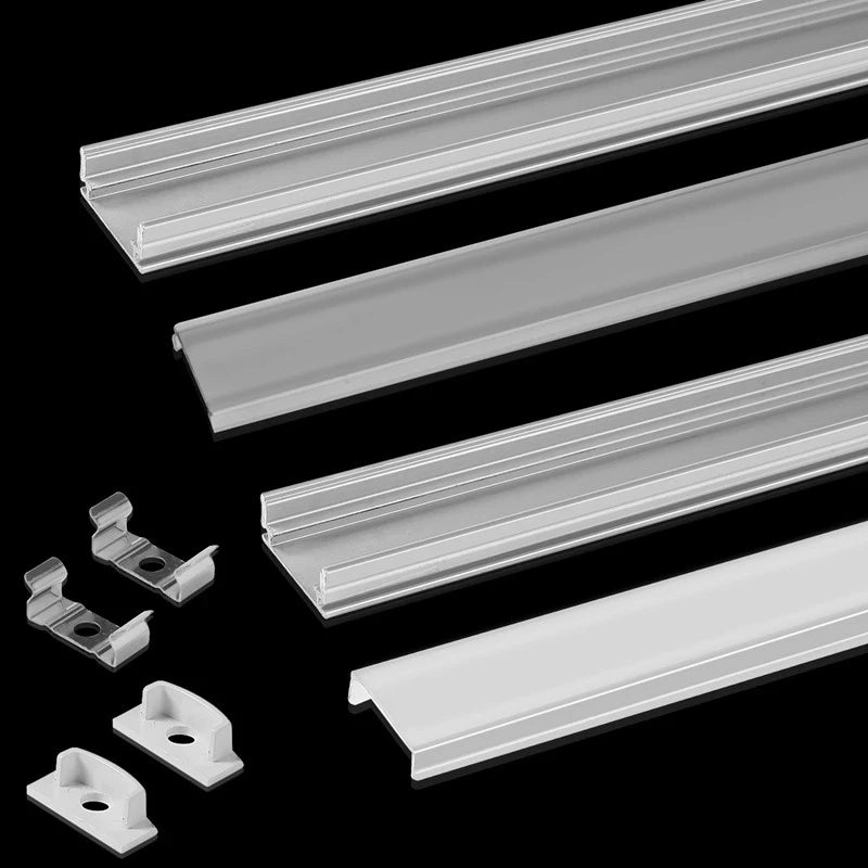 For LED Strip U Style Aluminum 50CM Aluminium Channel Profile