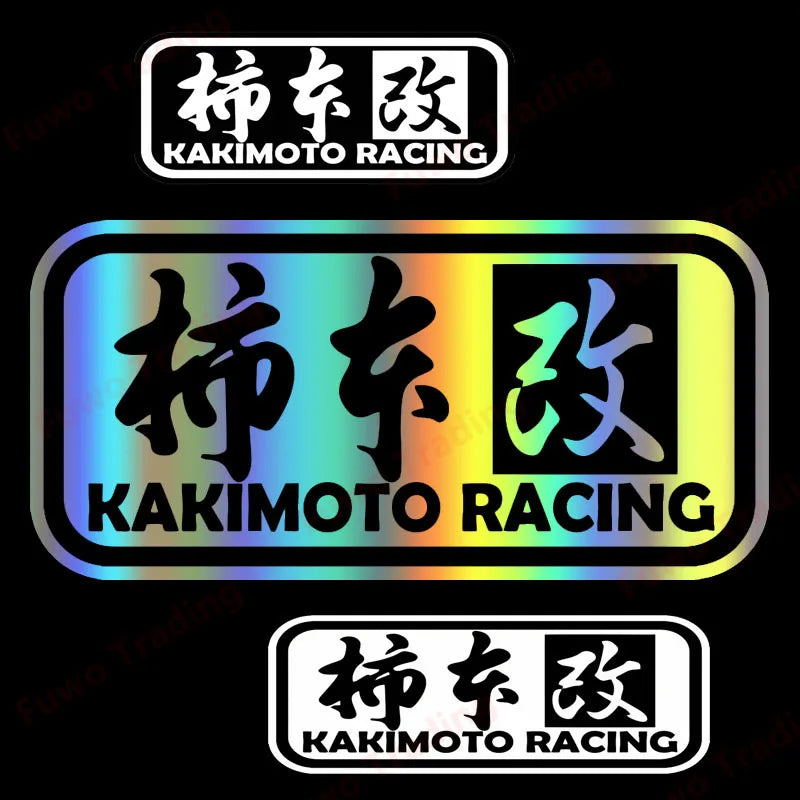 For Window Motorcycle Camper Bumper Personality Kakimoto Racing