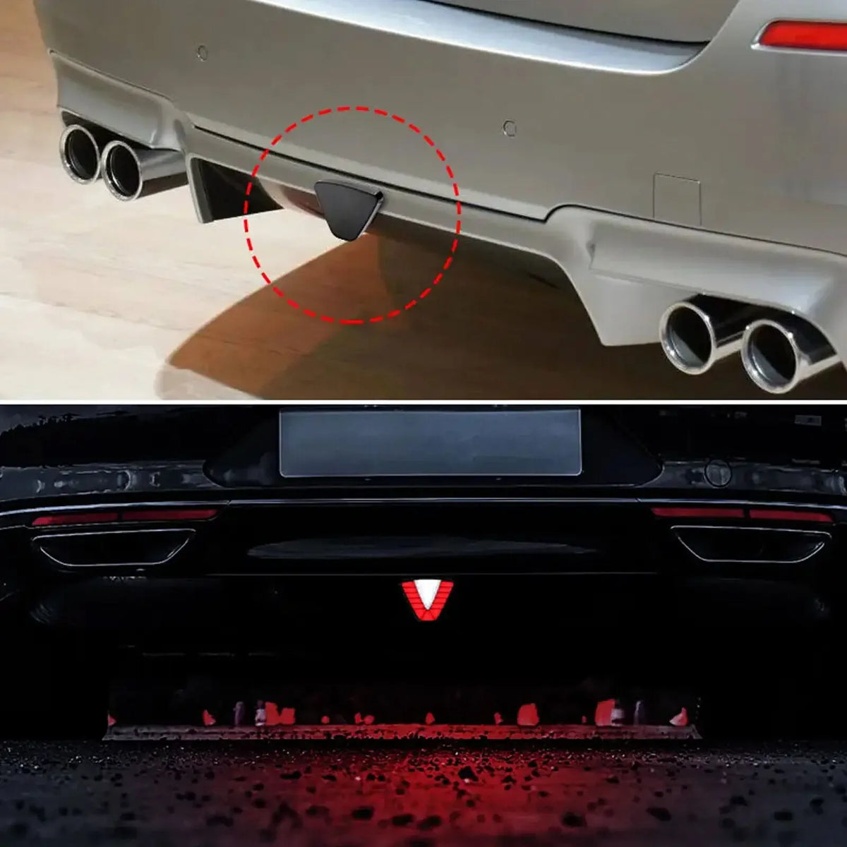 F1 Tail Brake Dynamic Flow Pilot Stop Safety Warning