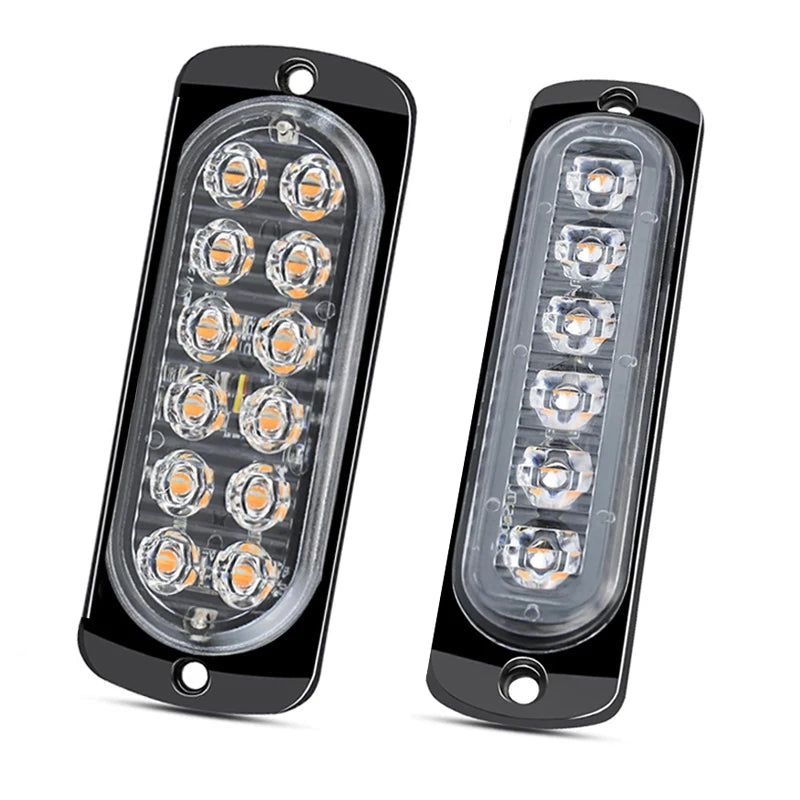 12LED Strobe Warning Cheap Grille Flashing Lightbar Truck Beacon