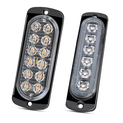 12LED Strobe Warning Cheap Grille Flashing Lightbar Truck Beacon