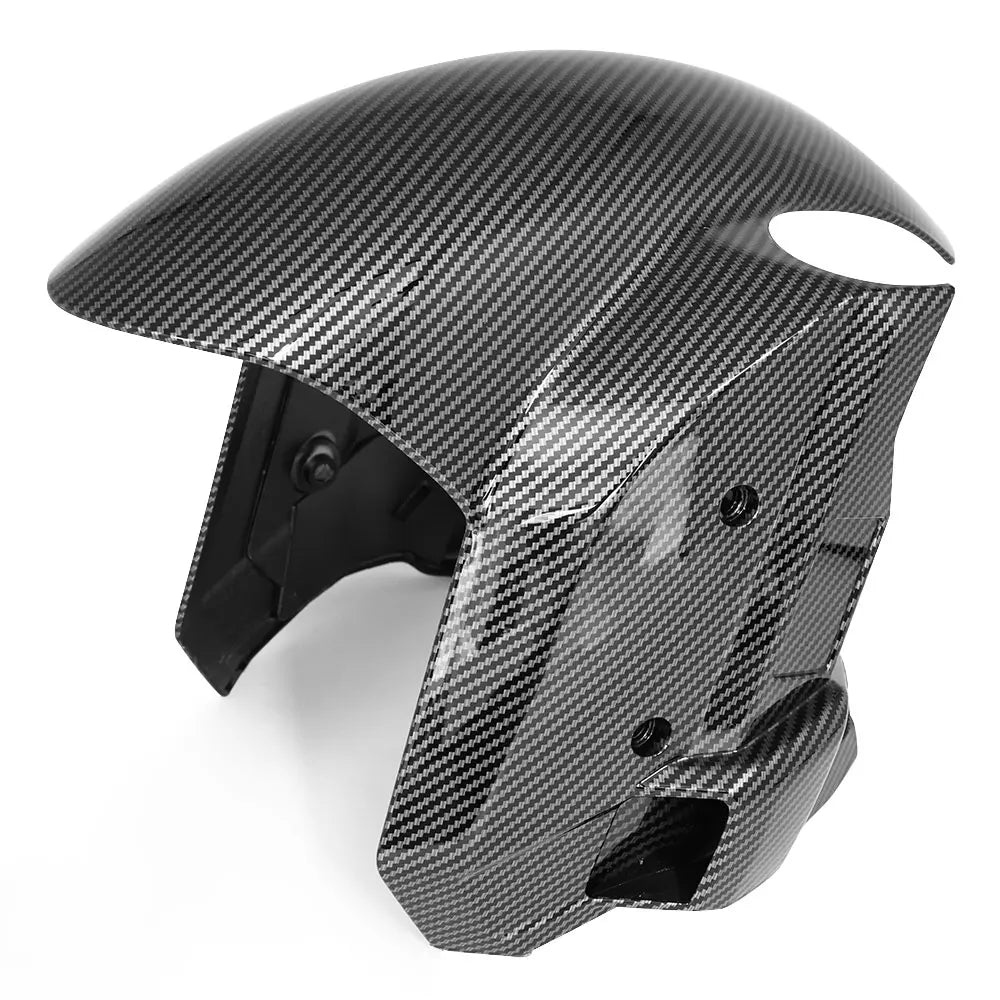 Carbon Look Front Rear Mudguard Fender Chain Guard Fit