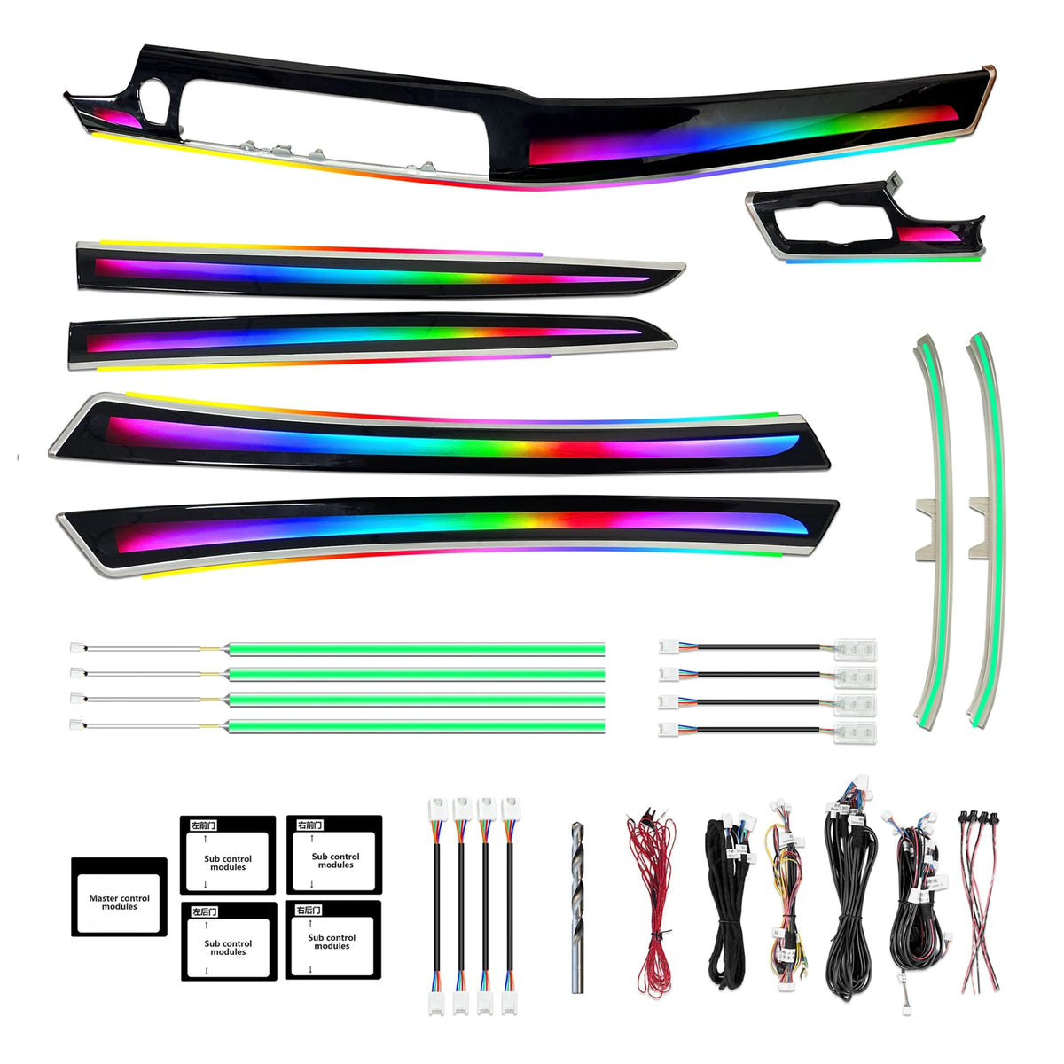 For BMW 5 Series 2011-2017 F11 Dynamic Colors F10 Ambient F18