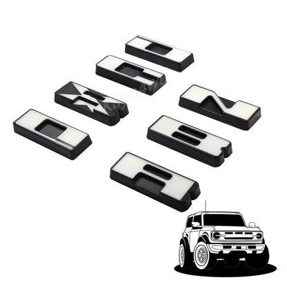 For Ford Bronco 2021-2023 2 4 Off Road 4X4 Exterior Front Grille