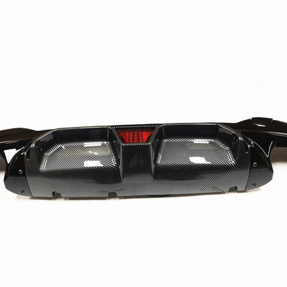 For BMW 5 Series G30 G38 Rear Bumper Diffuser Lip W 2017-2023 M