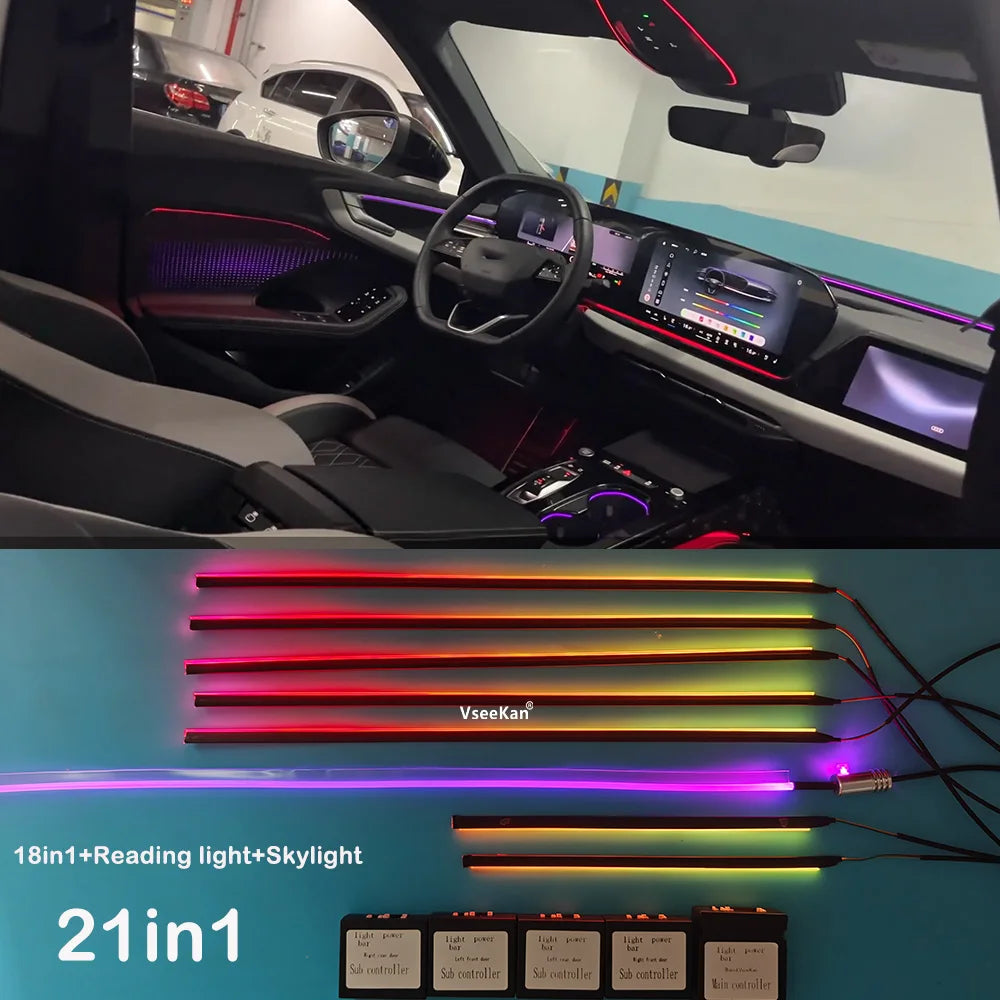 Horn Ambient Reading Sunroof Atmosphere Interior Roof Panoramic